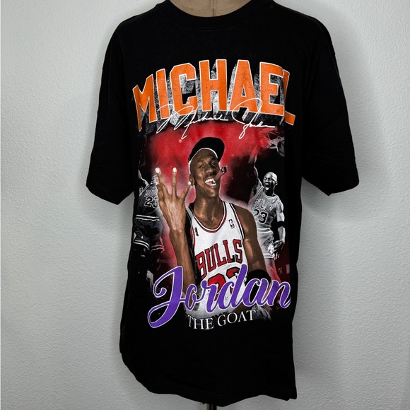 Michael Jordan, Player Tees, Large Graphic TShirt - Picture 1 of 5